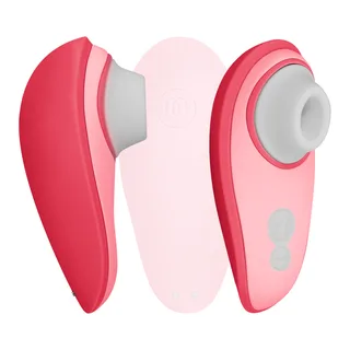 Stimulateur clitoridien Liberty 2 Womanizer - détail de la texture - Rose