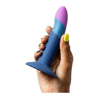 Piccolo Godemichet Silicone Ventouse 14 Romp - avec sa base