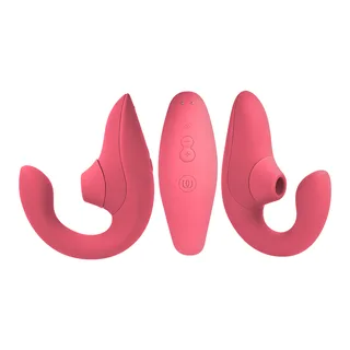 Womanizer Blend rose vif sous trois angles