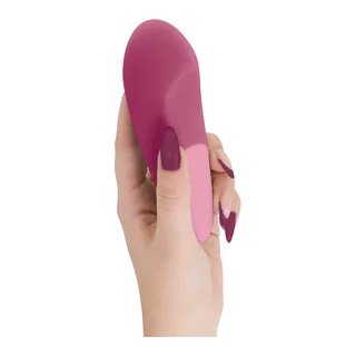 Vibromasseur Vibe Lay-On Vibrateur Silencieux Womanizer - Rose foncé