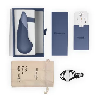 Vibe Lay-On Vibrateur Silencieux Womanizer - vue de dos