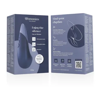 Vibe Lay-On Vibrateur Silencieux Womanizer - détail de la texture