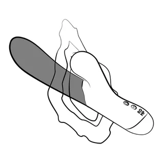 Pulse Vibromasseur Double Point Romp vue 12