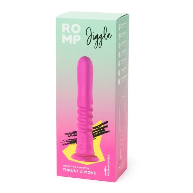Jiggle Vibrateur Ventouse Rose