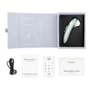 Stimulateur Clitoridien a Air Womanizer - vue de dos - Vert