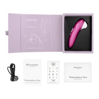 Stimulateur Clitoridien a Air Womanizer - vue de dos - Rose