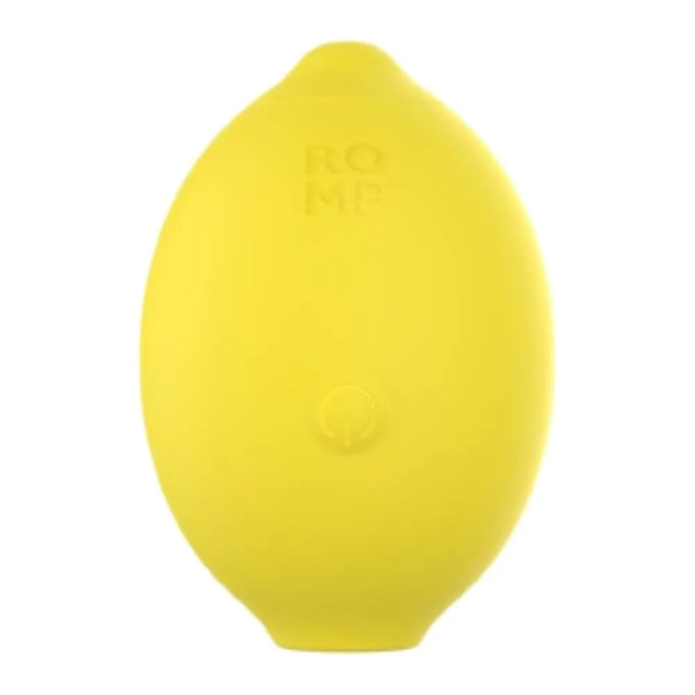 Stimulateur clitoridien silicone jaune citron, recharge USB, autre vue 4