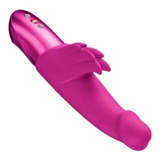 Vibrateur Lapin Ange Méchant Fun Factory - vue de dos - Fuchsia