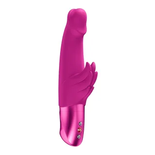 Vibrateur Lapin Ange Méchant Fun Factory - vue de profil - Fuchsia