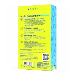Vibromasseur Silicone Rechargeable Bcute B Swish vue 5