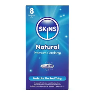 Préservatifs Naturels Pack de 8 cm Skins vue 2