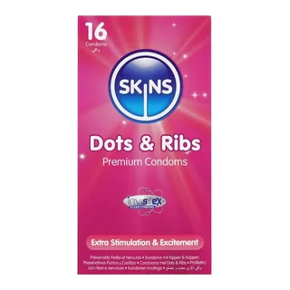 Préservatif Points & Ribs Skins vue 2