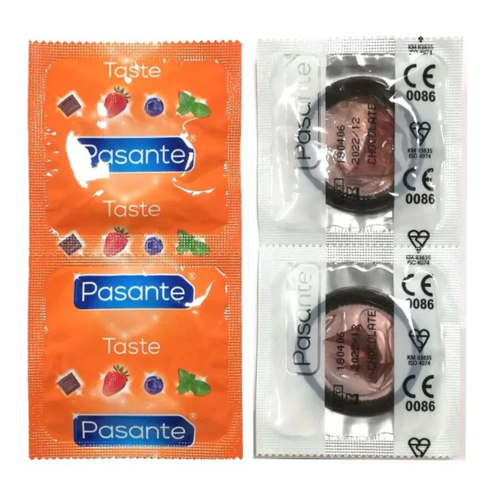 Préservatifs Saveur Menthe Sac Pasante vue 2