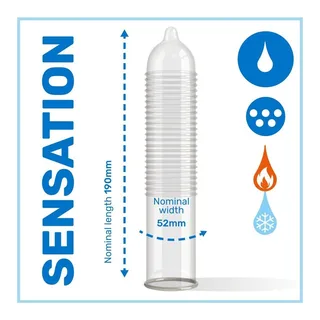 Préservatifs Climax Effet Chaleur & Frais 12 Unités