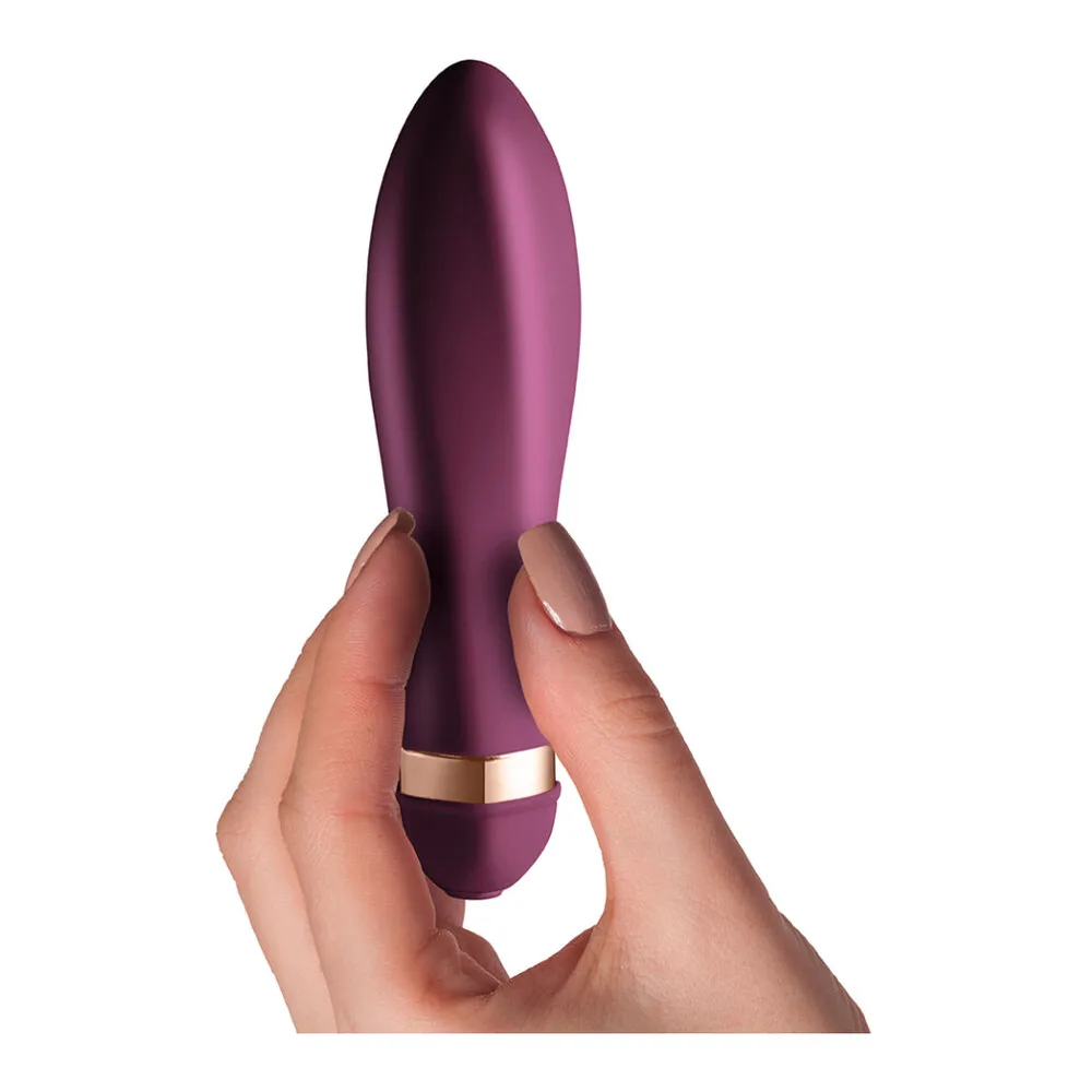 Kit vibromasseurs silicone bordeaux, sonde et balle, autre vue 4