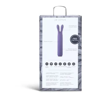 Mini vibromasseur Rabbit Bullet Vibrant Je Joue - Lilas