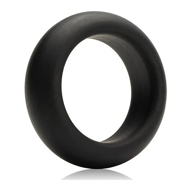 Je Joue Silicone Extension — cockring extensible en silicone noir