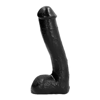 Pene Anal Réaliste All Black - vue de profil