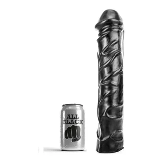 Gode Géant Fisting All Black - vue de profil