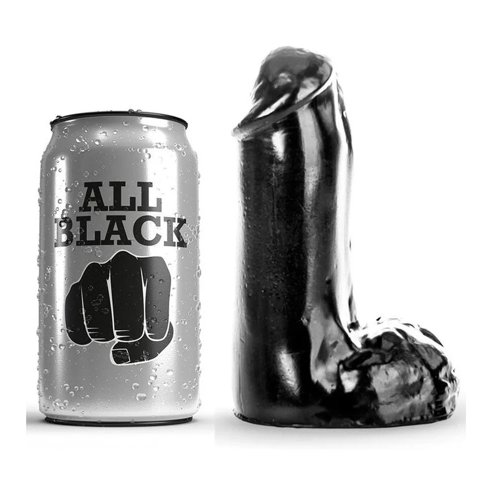 Gode Réaliste All Black - vue de profil