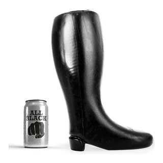 Botte Fisting Géante All Black - vue de profil