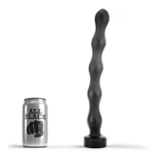 Plug Anal Balle All Black - vue de profil