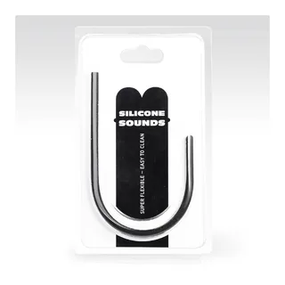 Accessoire BDSM Sonde Urétrale Silicone 8/10 All Black