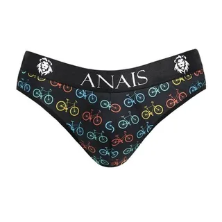 Slip coton stretch noir imprimé vélos, autre vue 3