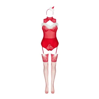 Limpid Snowflakes Body + Bas + Bandeau Livco Corsetti Fashion - détail de la texture