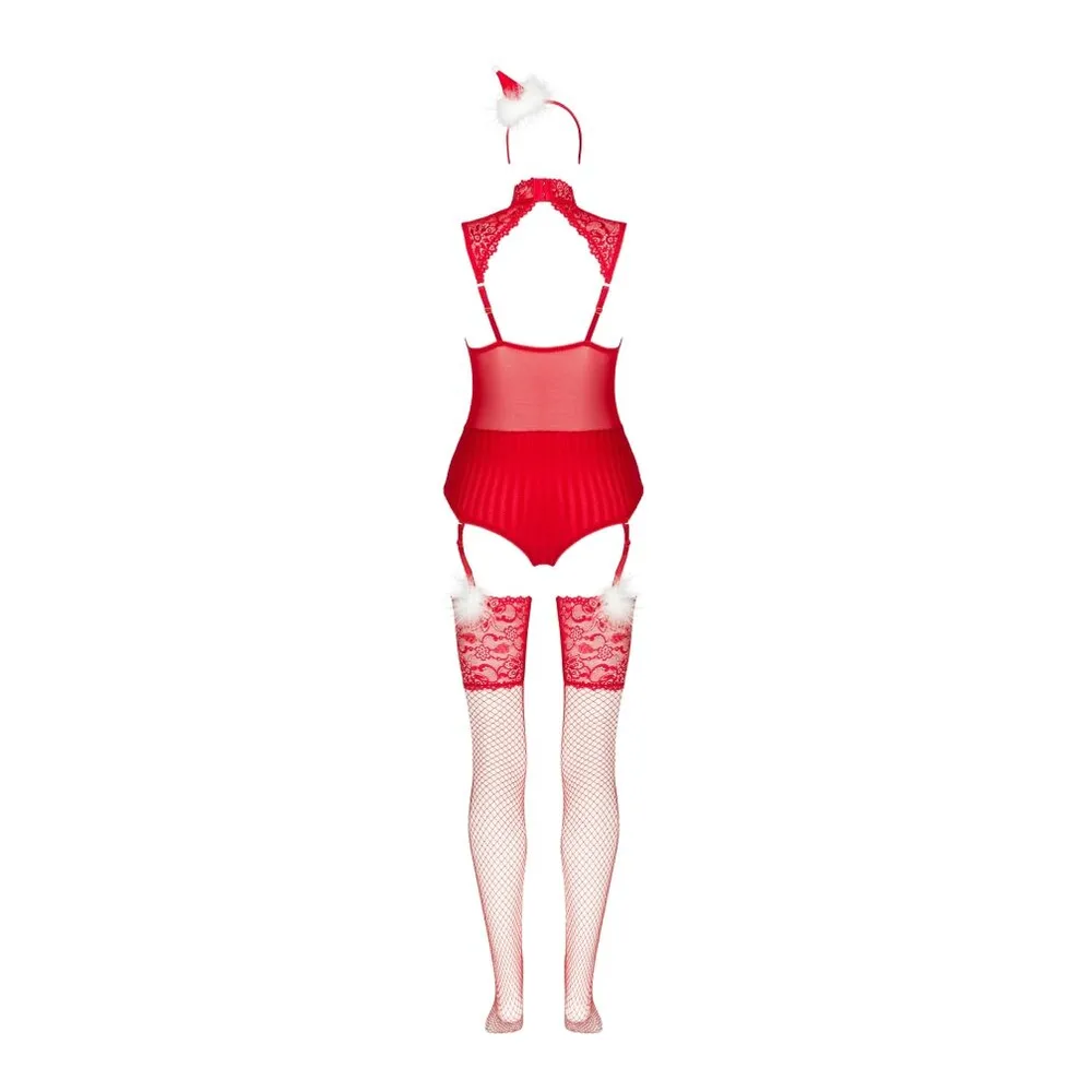 Limpid Snowflakes Body + Bas + Bandeau Livco Corsetti Fashion