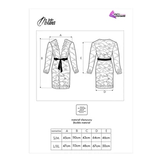 Mostina Robe Livco Corsetti Fashion - détail de la texture