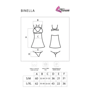Ensemble Binella Babydoll String Livco Corsetti Fashion vue 5