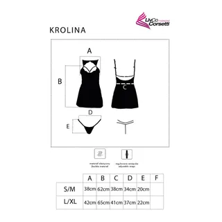 Krolina Chemise String Livco Corsetti Fashion - détail de la texture