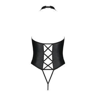 Nancy Body Cuir Écologique Passion - détail de la texture