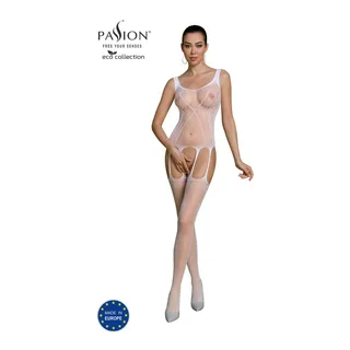 Bodystocking Eco rouge Passion - vue de dos