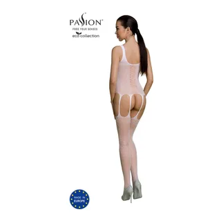 Bodystocking Eco rouge Passion - avec sa base