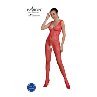 Bodystocking intégral dentelle florale, fils recyclés, autre vue 3