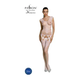 Bodystocking Eco bs014 noir Passion - détail de la texture