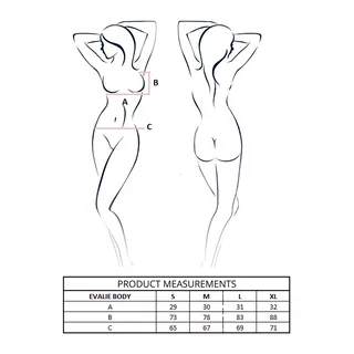 Body Evalie Passion - détail de la texture