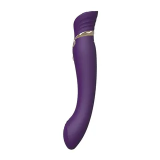 Reine G-spot Puls Wave Zalo - vue de profil - Violet
