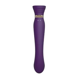 Reine G-spot Puls Wave Zalo - avec sa base - Violet