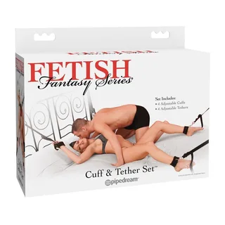 Ensemble Manchon et Tether Fetish Fantasy Fetish Fantasy Series - vue de dos