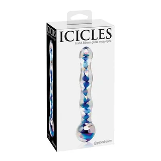 Gode Masseur Verre N°8 cm Icicles vue 3