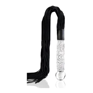 Plug anal Masseur Verre N°38 cm Icicles