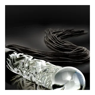 Plug anal Masseur Verre N°38 cm Icicles vue 3