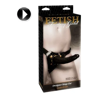 Gode Designer Ceinture Fetish Fantasy Gold vue 8
