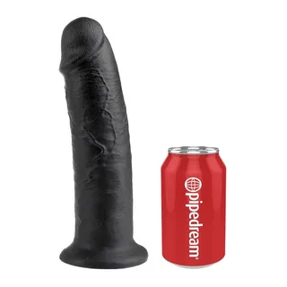 Gode noir King Cock - vue de dos