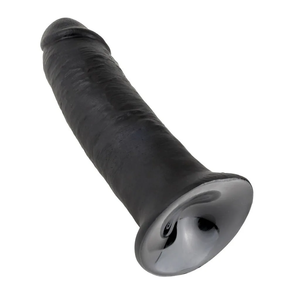 Gode noir King Cock - avec sa base