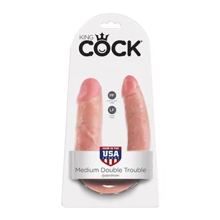 Gode Double Pénétration King Cock