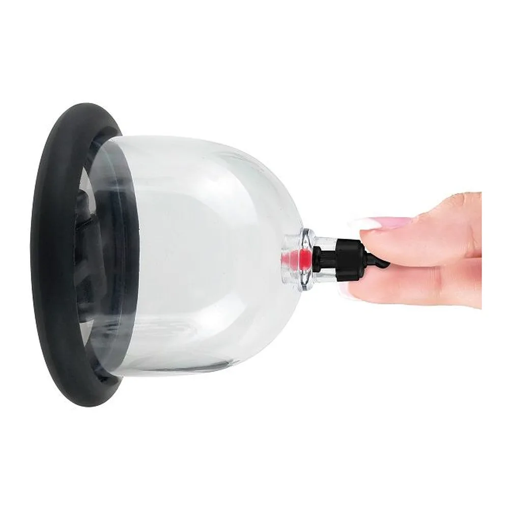 Ensemble ventouses silicone transparent, trois diamètres, autre vue 5